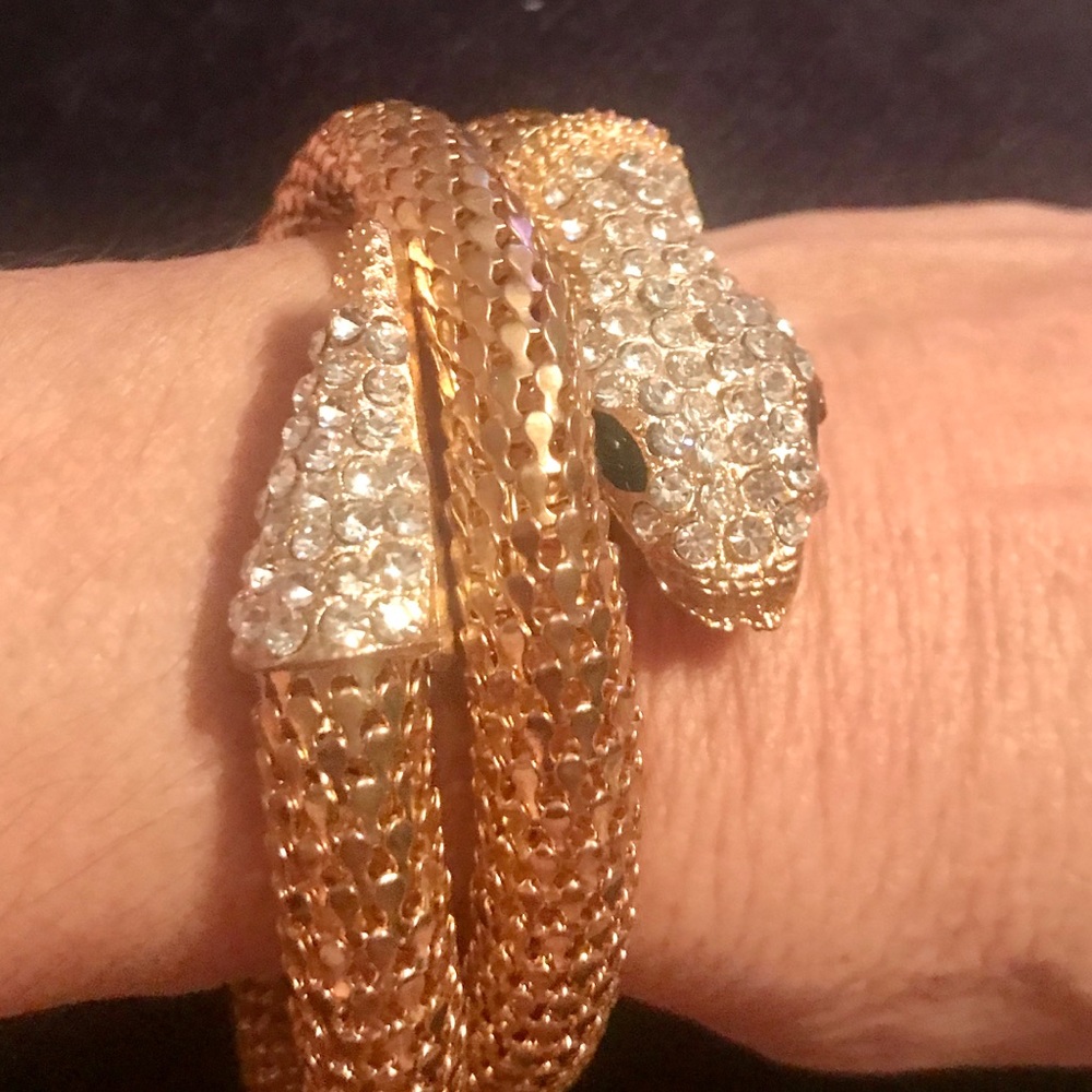 Betsy Johnson snake bracelet